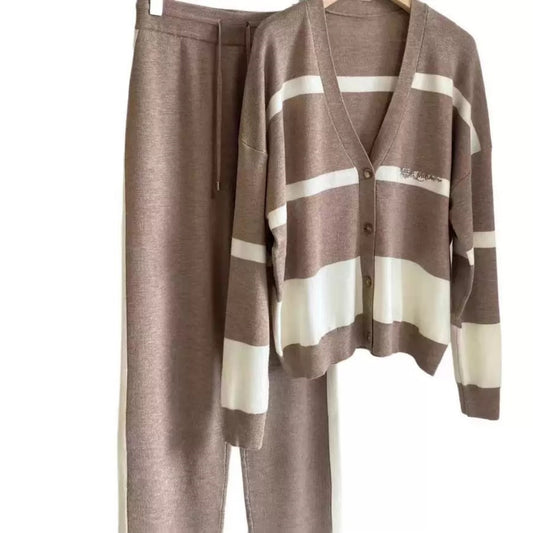 Conjunto de jersey de punto de alta calidad