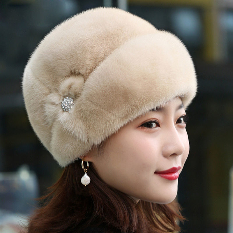 [56-58 cm] Gorro de lana cálido y moderno para otoño e invierno.3848228