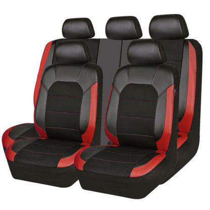 🚗🚗Juego universal de fundas para asientos de coche de cuero suave._3874043