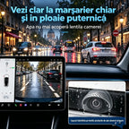 📢📢Reducere de 50%!! ⏰ Protector universal împotriva ploii pentru camera de marșarier a mașinii