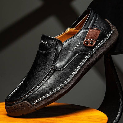 【38-48】Mocasines de cuero hechos a mano Pago contra entrega