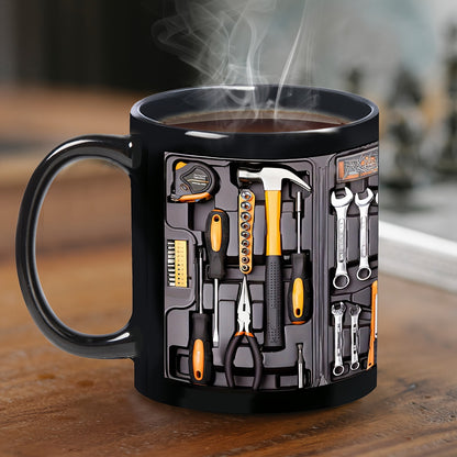 🔥☕Šalica u obliku kompleta alata za mehaničare