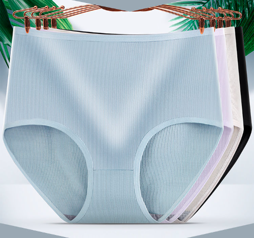 🔥【8/16 piezas 】🔥Oferta del último día 49% de descuento🔥Bragas de cintura alta antibacterianas absorbentes de humedad para mujer_3833635