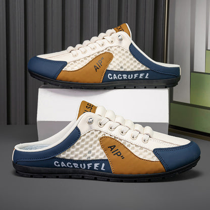 【39–44】Nuevas zapatillas deportivas y chanclas de hombre para uso diario，Cómodas y modernas