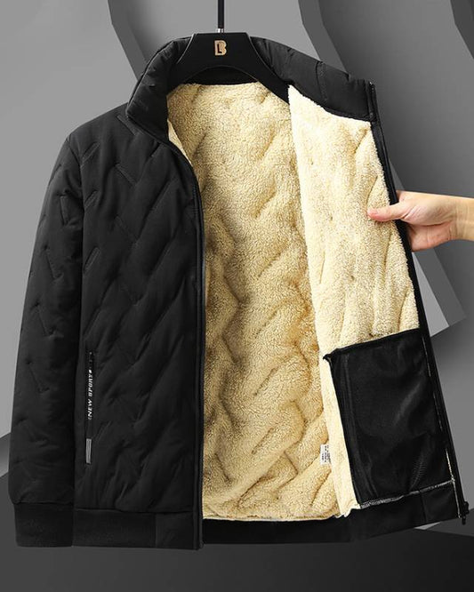 【L-7XL】Chaqueta de otoño invierno cálida e informal impermeable a prueba de viento para hombre
