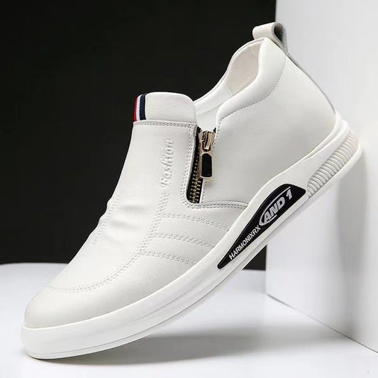 【39-44】 2025 nuevos zapatos casuales de negocios con suela blanda para hombres_3881441