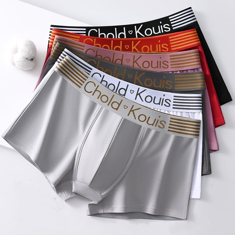 🔥【6 piezas/12 piezas】 Ropa interior masculina de puro algodón suave y cómoda_3890048