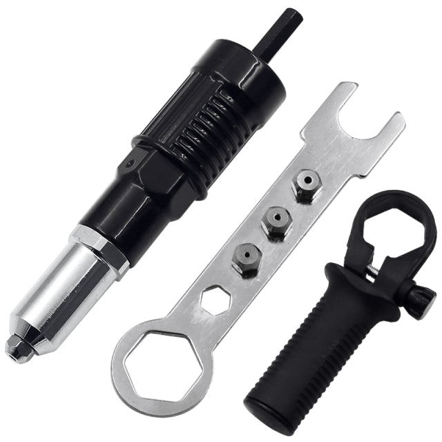 Nuevo producto en oferta  Junta de conversión de pistola de remache ciego con núcleo de pistola de remache eléctrico profesional