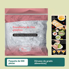 🔥【500 de bucăți per pachet: 129 】✨500 de folii din plastic reutilizabile, flexibile și sigure pentru contactul cu alimentele