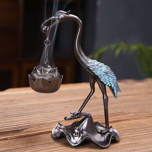 【50% off】Arzător de tămâie cu macara agățată_3841225
