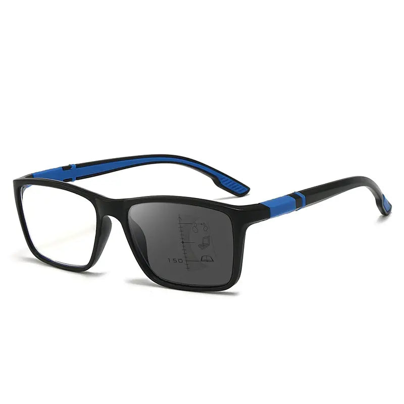 Noi ochelari sportivi multifocali eleganți pentru citit: antialunecare, fotochromatici, ochelari cu dublă utilizare (atât pentru vedere de aproape, cât și pentru vedere de departe) pentru persoanele în vârstă